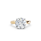 IGI 3.00ct Lab Grown Diamond Solitaire Engagement Ring - The Montpellier Tulip