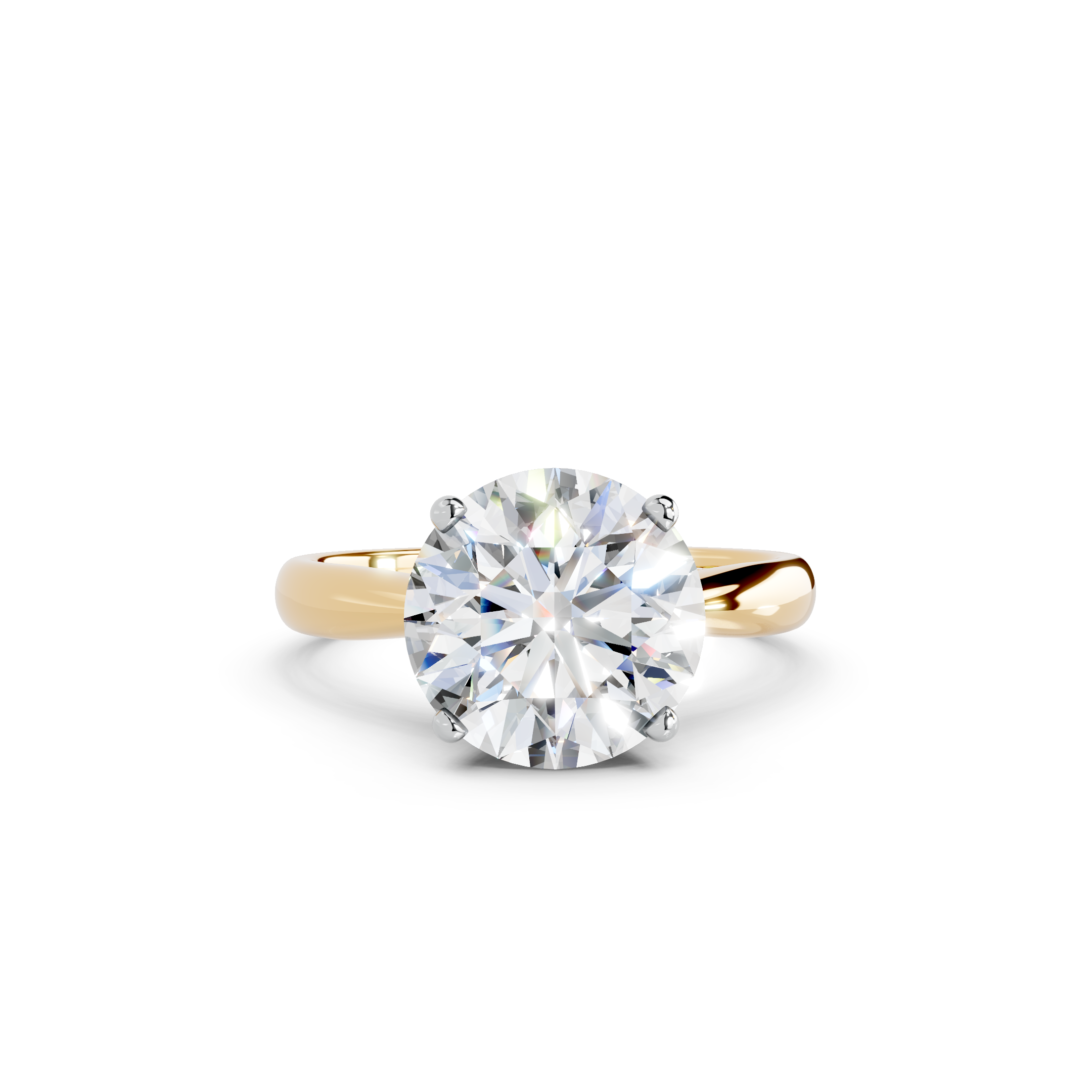 IGI 3.00ct Lab Grown Diamond Solitaire Engagement Ring - The Montpellier Tulip