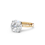 IGI 3.00ct Lab Grown Diamond Solitaire Engagement Ring - The Montpellier Tulip