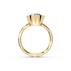 IGI 3.00ct Lab Grown Round Bezel Set Diamond Solitaire Engagement Ring Platinum or 18ct Gold
