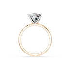 IGI 3.00ct Lab Grown Oval Diamond Solitaire Engagement Ring Platinum or 18ct Gold - The Montpellier Classic Oval