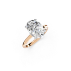 IGI 3.00ct Lab Grown Oval Diamond Solitaire Engagement Ring Platinum or 18ct Gold - The Montpellier Classic Oval