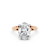IGI 3.00ct Lab Grown Oval Diamond Solitaire Engagement Ring Platinum or 18ct Gold - The Montpellier Classic Oval