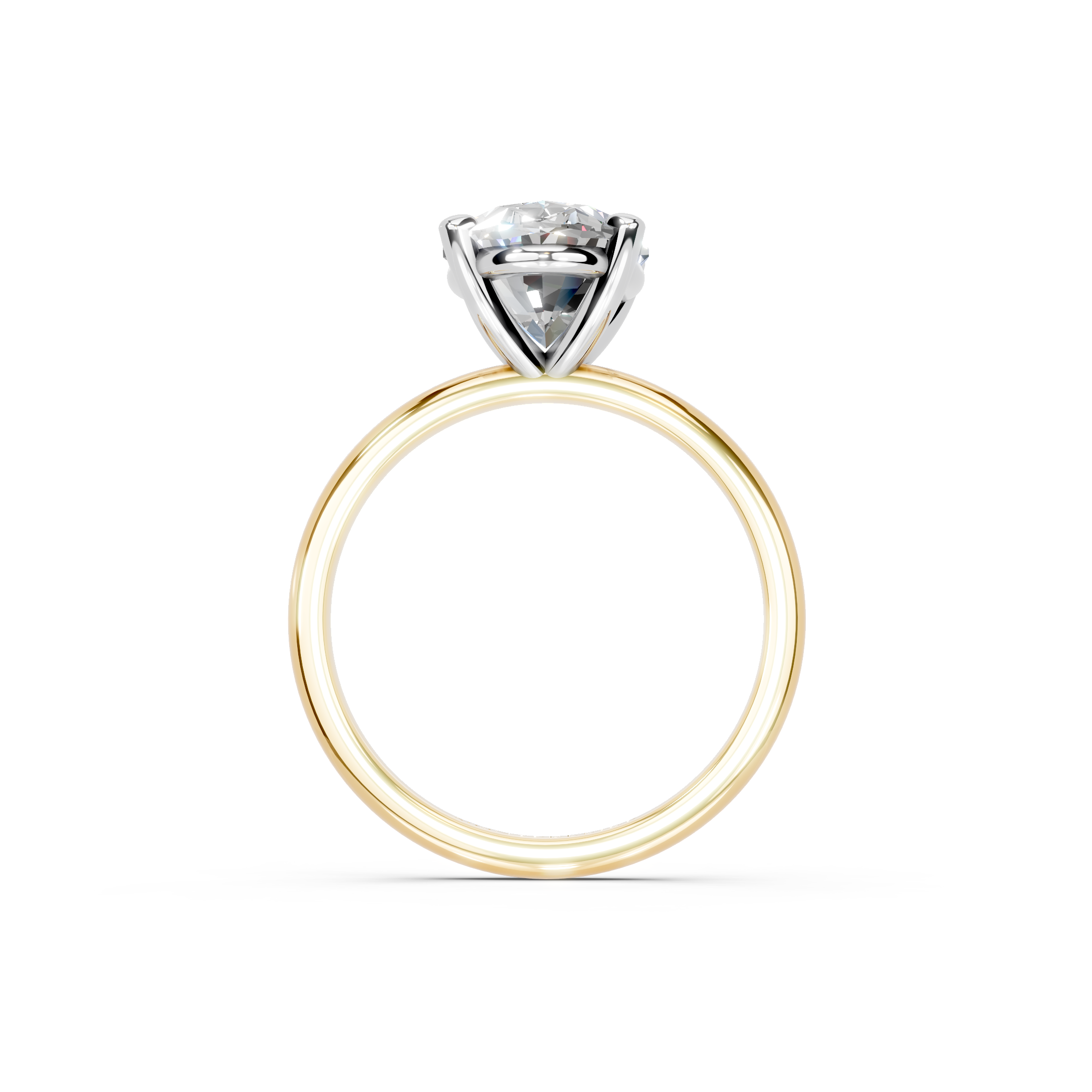 IGI 3.00ct Lab Grown Oval Diamond Solitaire Engagement Ring Platinum or 18ct Gold - The Montpellier Classic Oval