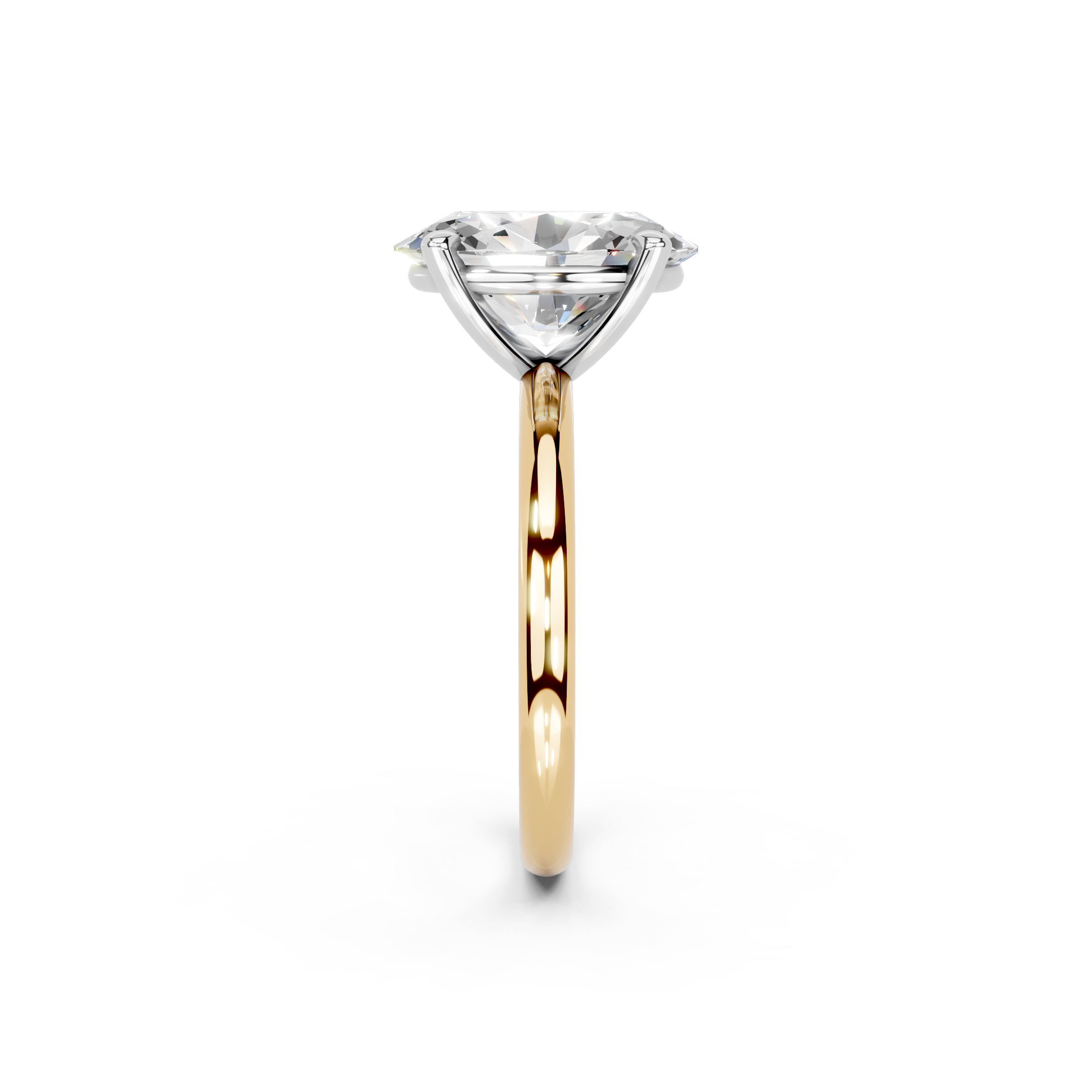 IGI 3.00ct Lab Grown Oval Diamond Solitaire Engagement Ring Platinum or 18ct Gold - The Montpellier Classic Oval