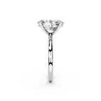 IGI 3.00ct Lab Grown Oval Diamond Solitaire Engagement Ring Platinum or 18ct Gold - The Montpellier Classic Oval