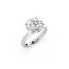 IGI 3.00ct Lab Grown Diamond Solitaire Engagement Ring - The Montpellier Tulip