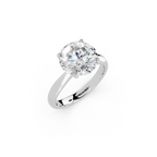 IGI 3.00ct Lab Grown Diamond Solitaire Engagement Ring - The Montpellier Tulip