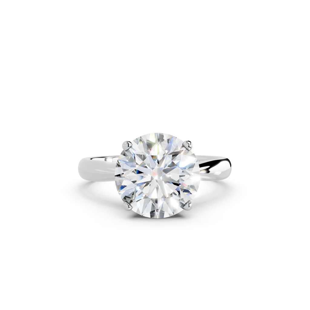 IGI 3.00ct Lab Grown Diamond Solitaire Engagement Ring - The Montpellier Tulip