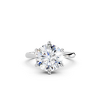 IGI 3.00ct Lab Grown Diamond Solitaire Engagement Ring - The Montpellier Classic 6 Claw
