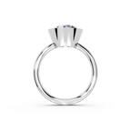 IGI 3.00ct Lab Grown Round Bezel Set Diamond Solitaire Engagement Ring Platinum or 18ct Gold