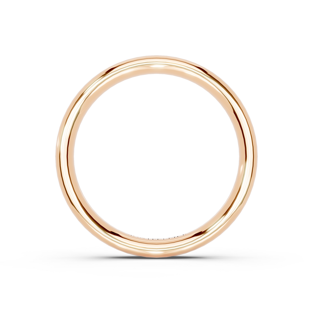 3.0mm Montpellier Fibonacci Wedding Band Platinum or 18ct Gold