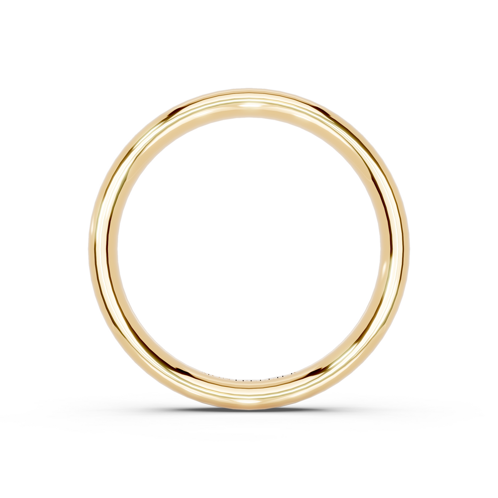 3.0mm Montpellier Fibonacci Wedding Band Platinum or 18ct Gold