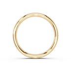 3.0mm Montpellier Fibonacci Wedding Band Platinum or 18ct Gold