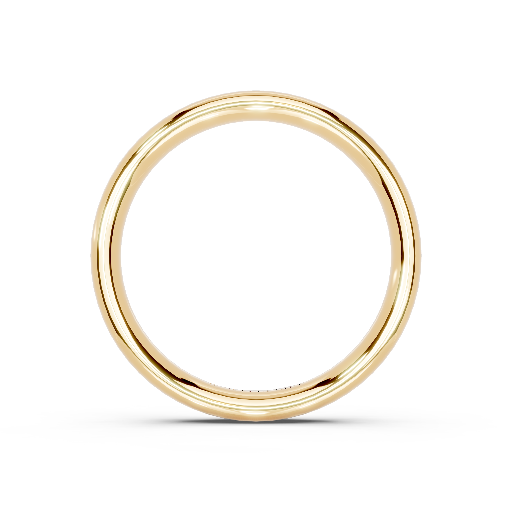 3.0mm Montpellier Fibonacci Wedding Band Platinum or 18ct Gold