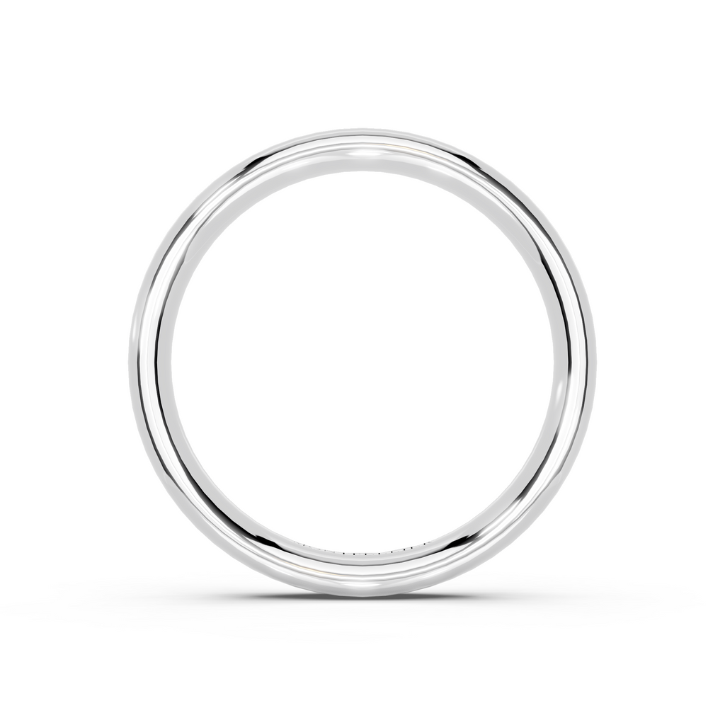 3.0mm Montpellier Fibonacci Wedding Band Platinum or 18ct Gold