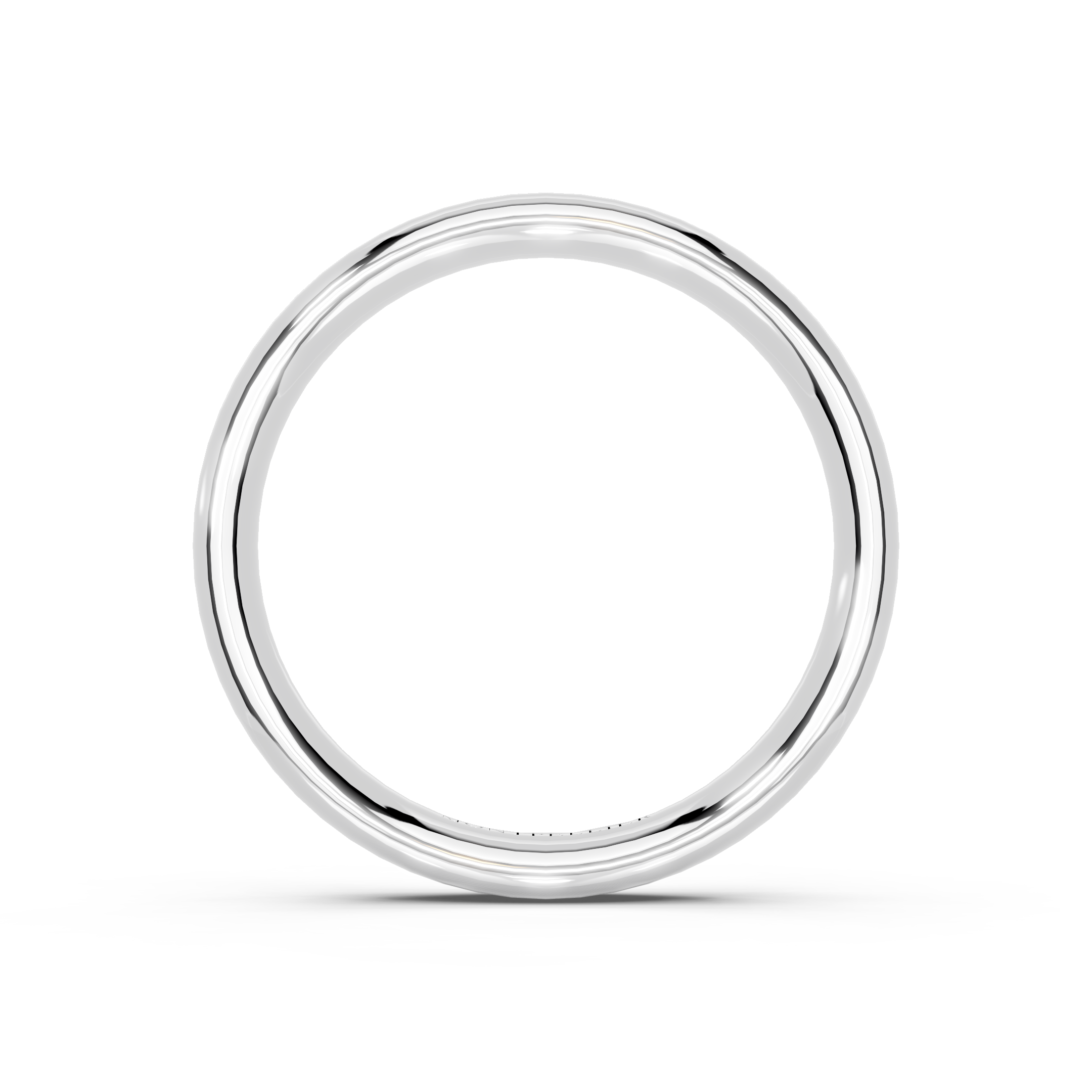 3.0mm Montpellier Fibonacci Wedding Band Platinum or 18ct Gold