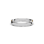 3.0mm Montpellier Fibonacci Wedding Band Platinum or 18ct Gold