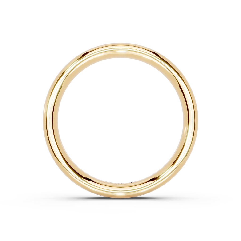 4.0mm Montpellier Fibonacci Wedding Band Platinum or 18ct Gold