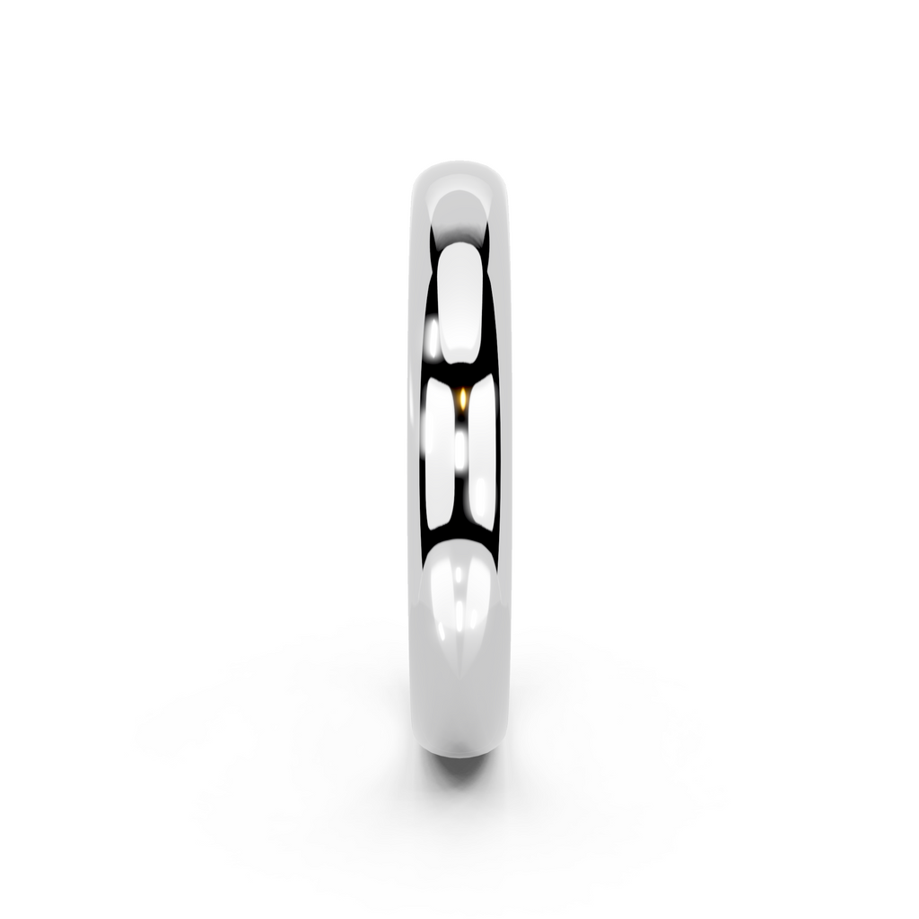 4.0mm Montpellier Fibonacci Wedding Band Platinum or 18ct Gold