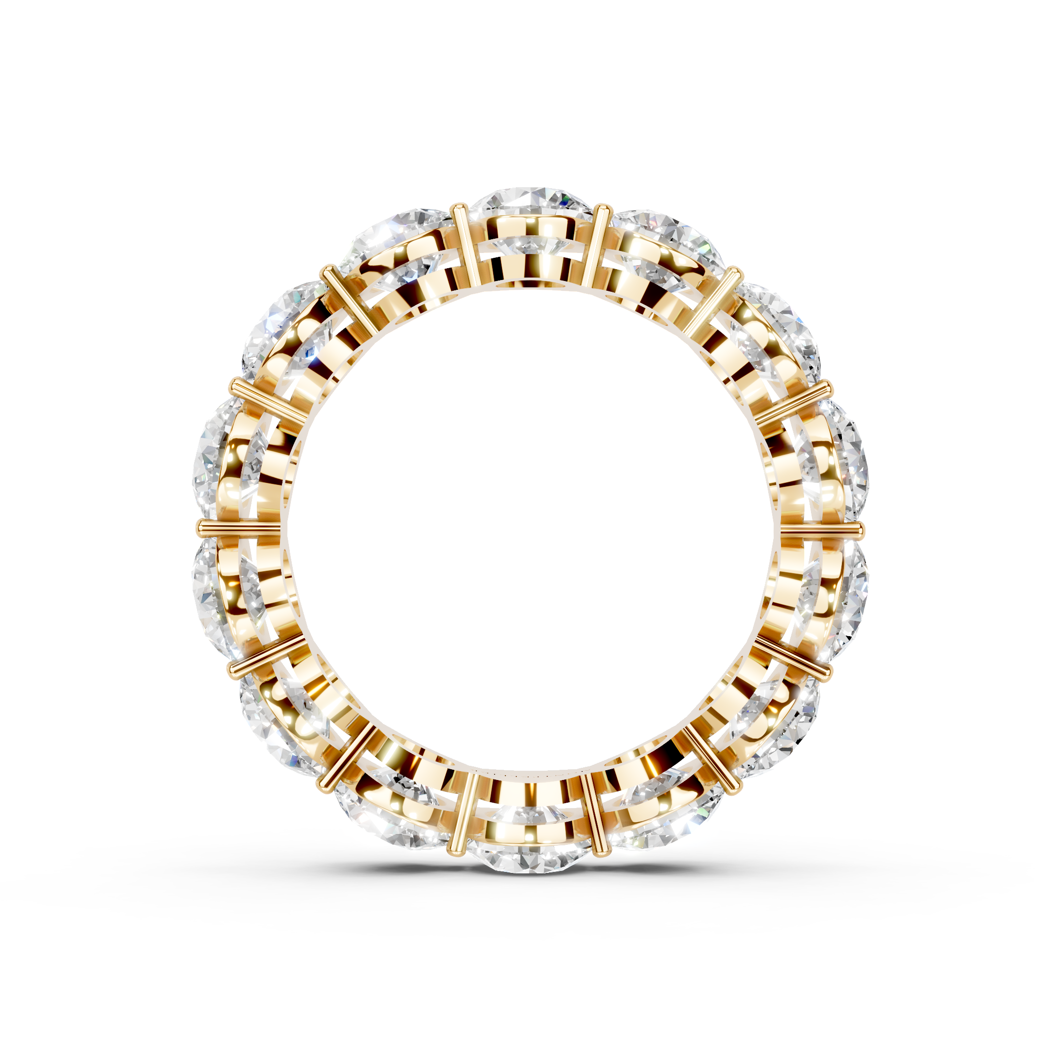 The Full Monty 5.50ct Lab Diamond Grown Eternity Ring Platinum or 18ct Gold