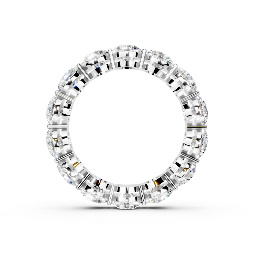 The Full Monty 5.50ct Lab Diamond Grown Eternity Ring Platinum or 18ct Gold