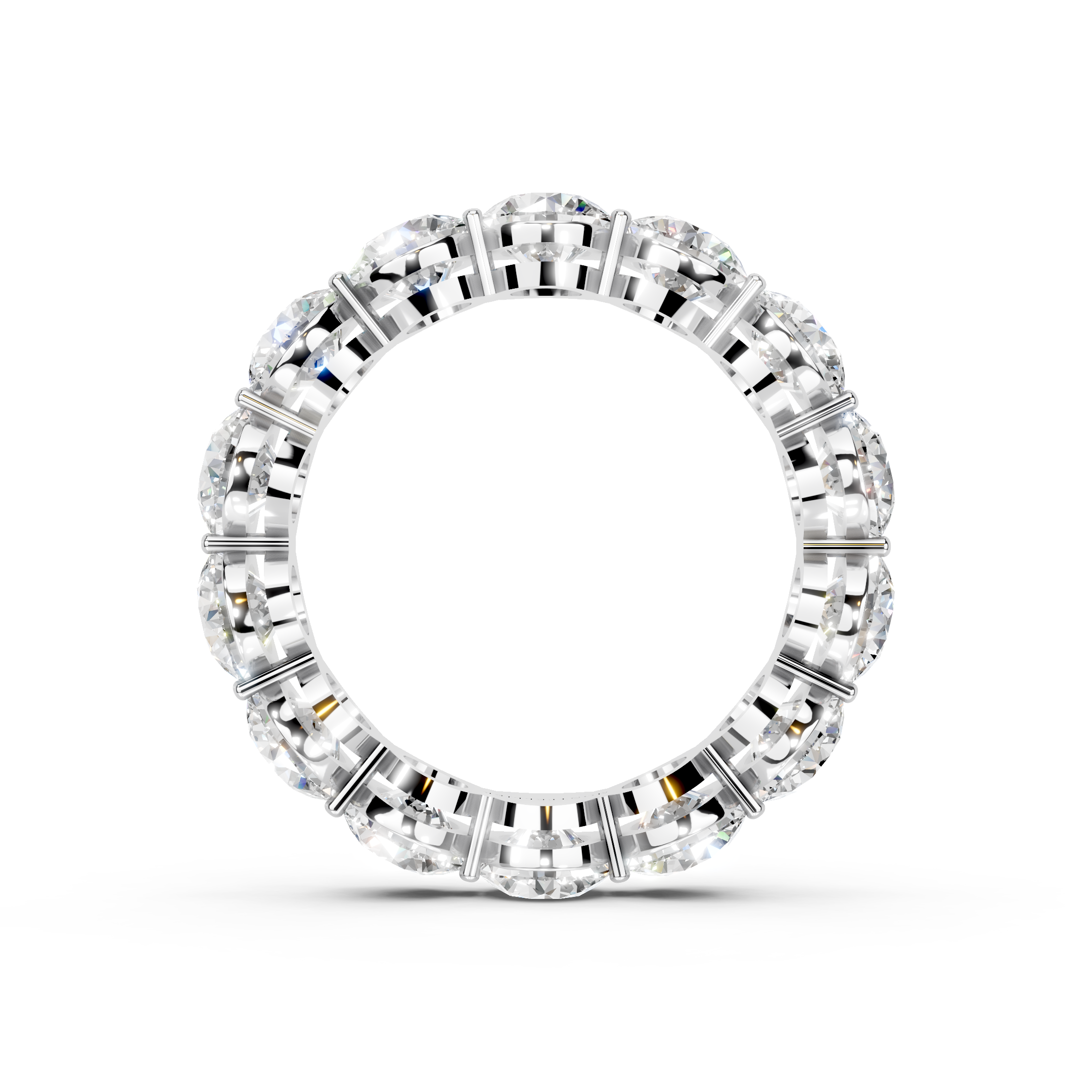 The Full Monty 5.50ct Lab Diamond Grown Eternity Ring Platinum or 18ct Gold