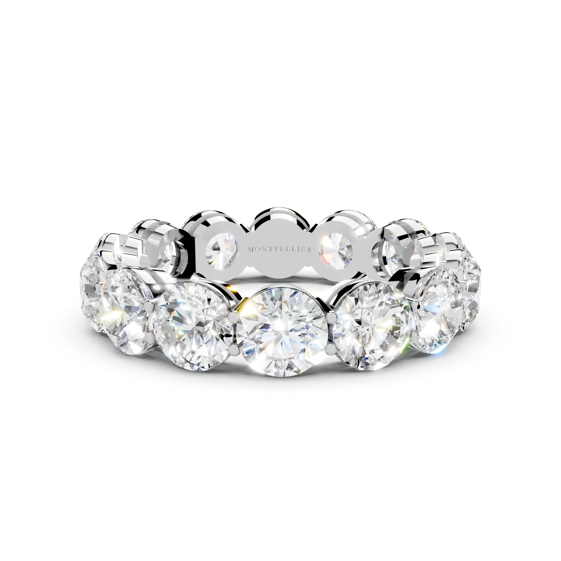 The Full Monty 5.50ct Lab Diamond Grown Eternity Ring Platinum or 18ct Gold