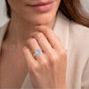 GIA 5.02ct F/SI2 Diamond Solitaire set in Platinum