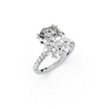 GIA 5.50ct D/VS1 Oval Diamond Solitaire set in Platinum with Diamond Shoulders