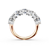 5.00ct Lab Grown 5 Stone Round Diamond Ring Platinum or 18ct Gold - The Montpellier Classic 5 Stone Ring