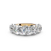 5.00ct Lab Grown 5 Stone Round Diamond Ring Platinum or 18ct Gold - The Montpellier Classic 5 Stone Ring