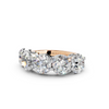 5.00ct Lab Grown 5 Stone Round Diamond Ring Platinum or 18ct Gold - The Montpellier Classic 5 Stone Ring