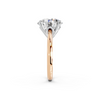 IGI 5.00ct Lab Grown Diamond Solitaire Engagement Ring - The Montpellier Tulip