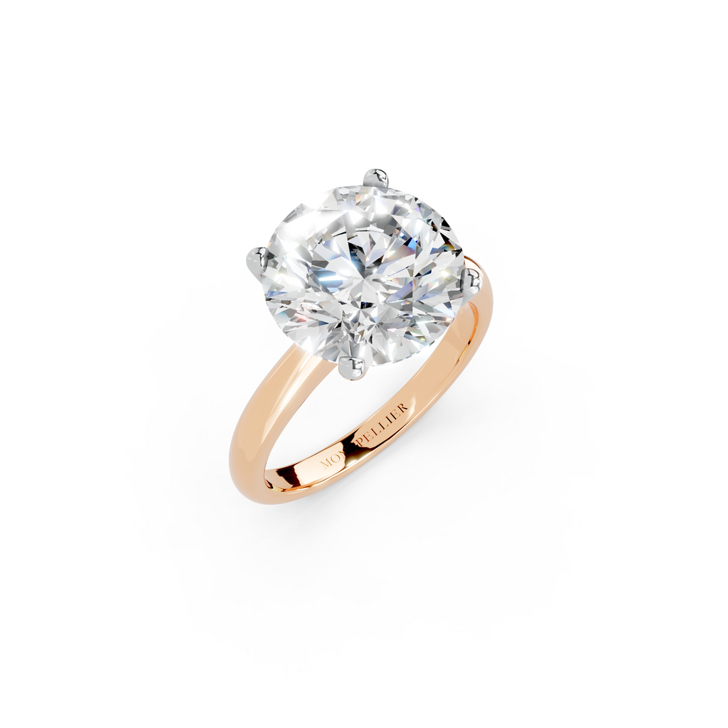 IGI 5.00ct Lab Grown Diamond Solitaire Engagement Ring - The Montpellier Tulip
