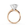 IGI 5.00ct Lab Grown Diamond Solitaire Engagement Ring - The Montpellier Classic 6 Claw