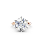 IGI 5.00ct Lab Grown Diamond Solitaire Engagement Ring - The Montpellier Classic 6 Claw