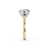 IGI 5.00ct Lab Grown Diamond Solitaire Engagement Ring - The Montpellier Tulip