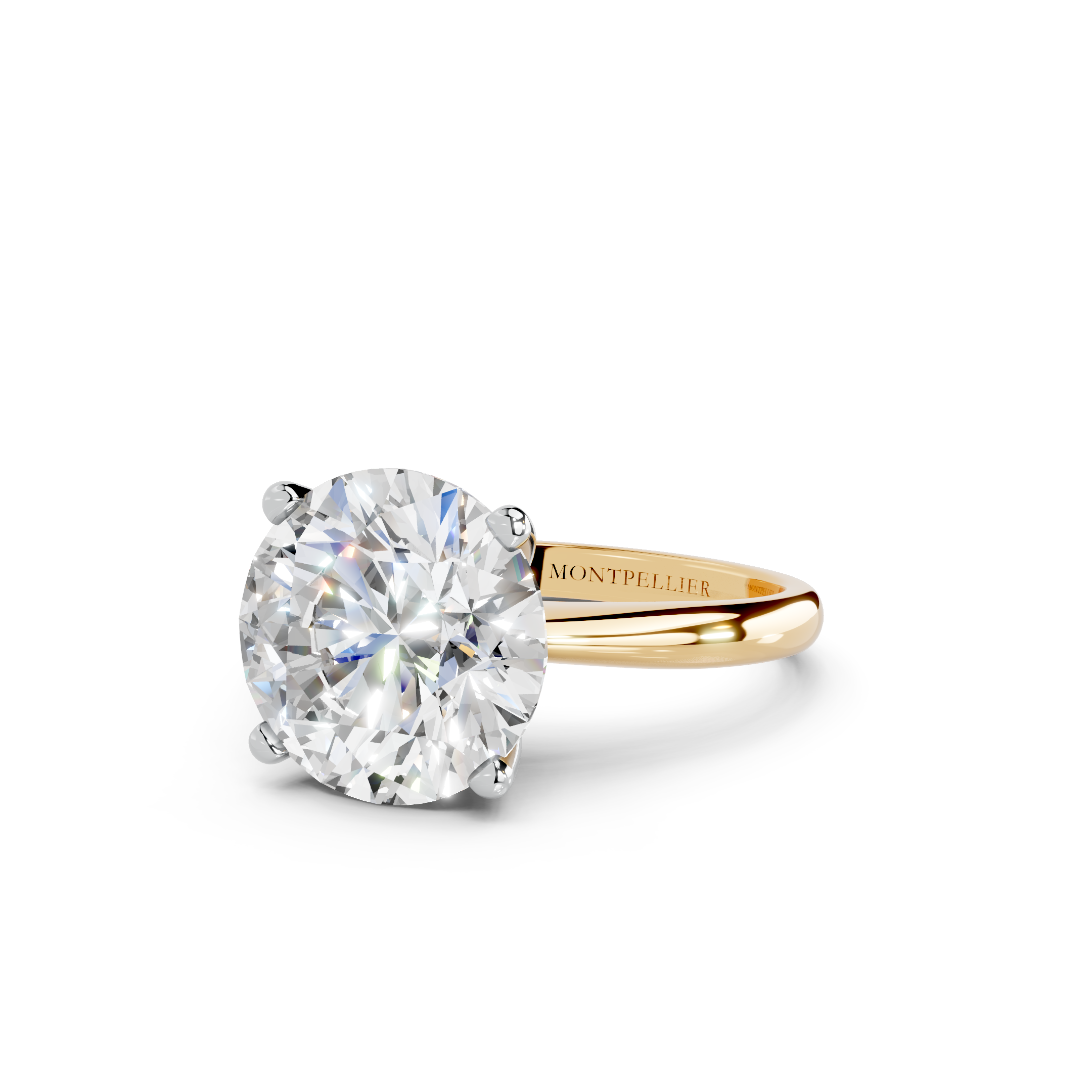 IGI 5.00ct Lab Grown Diamond Solitaire Engagement Ring - The Montpellier Tulip