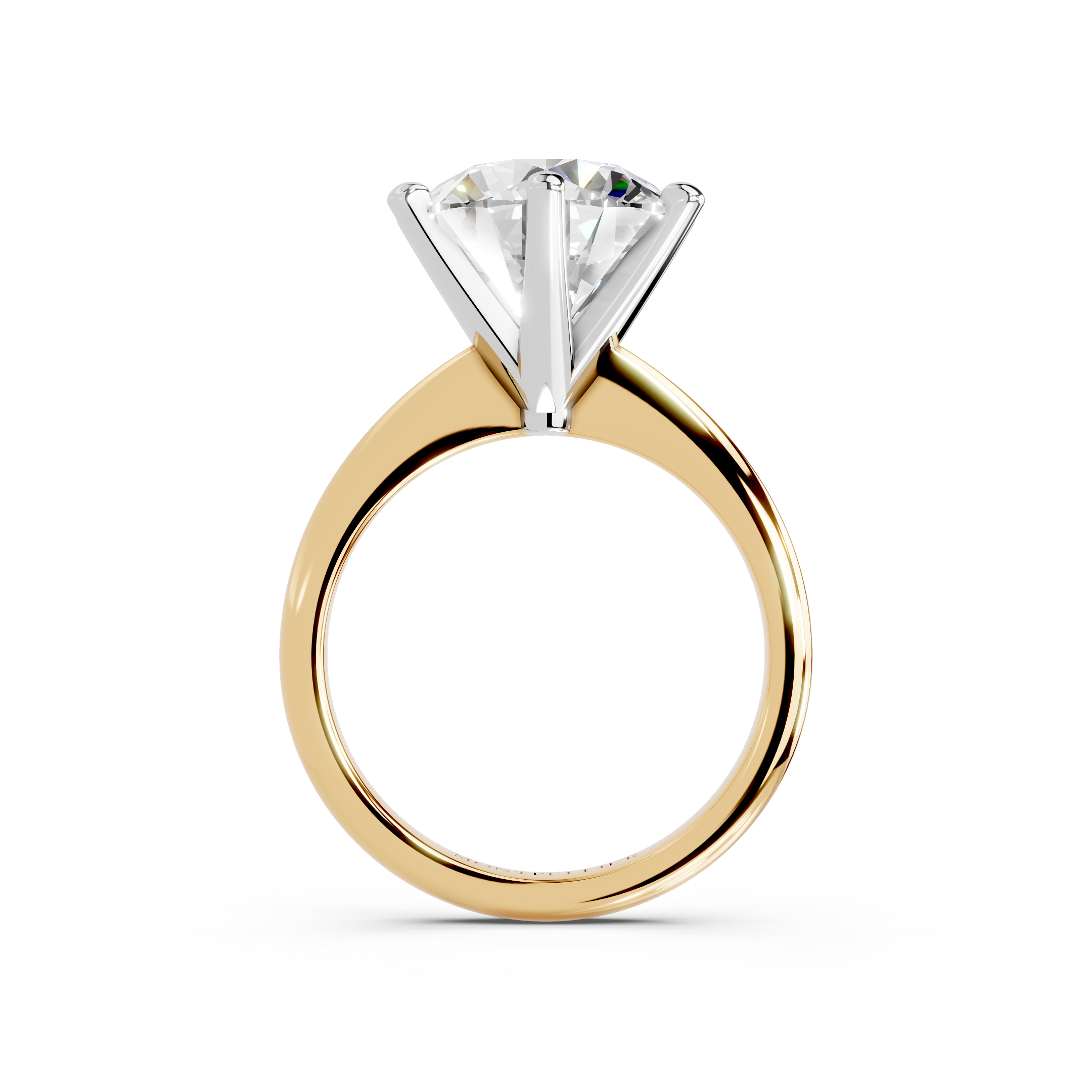 IGI 5.00ct Lab Grown Diamond Solitaire Engagement Ring - The Montpellier Classic 6 Claw