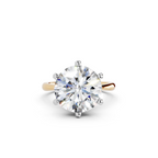 IGI 5.00ct Lab Grown Diamond Solitaire Engagement Ring - The Montpellier Classic 6 Claw