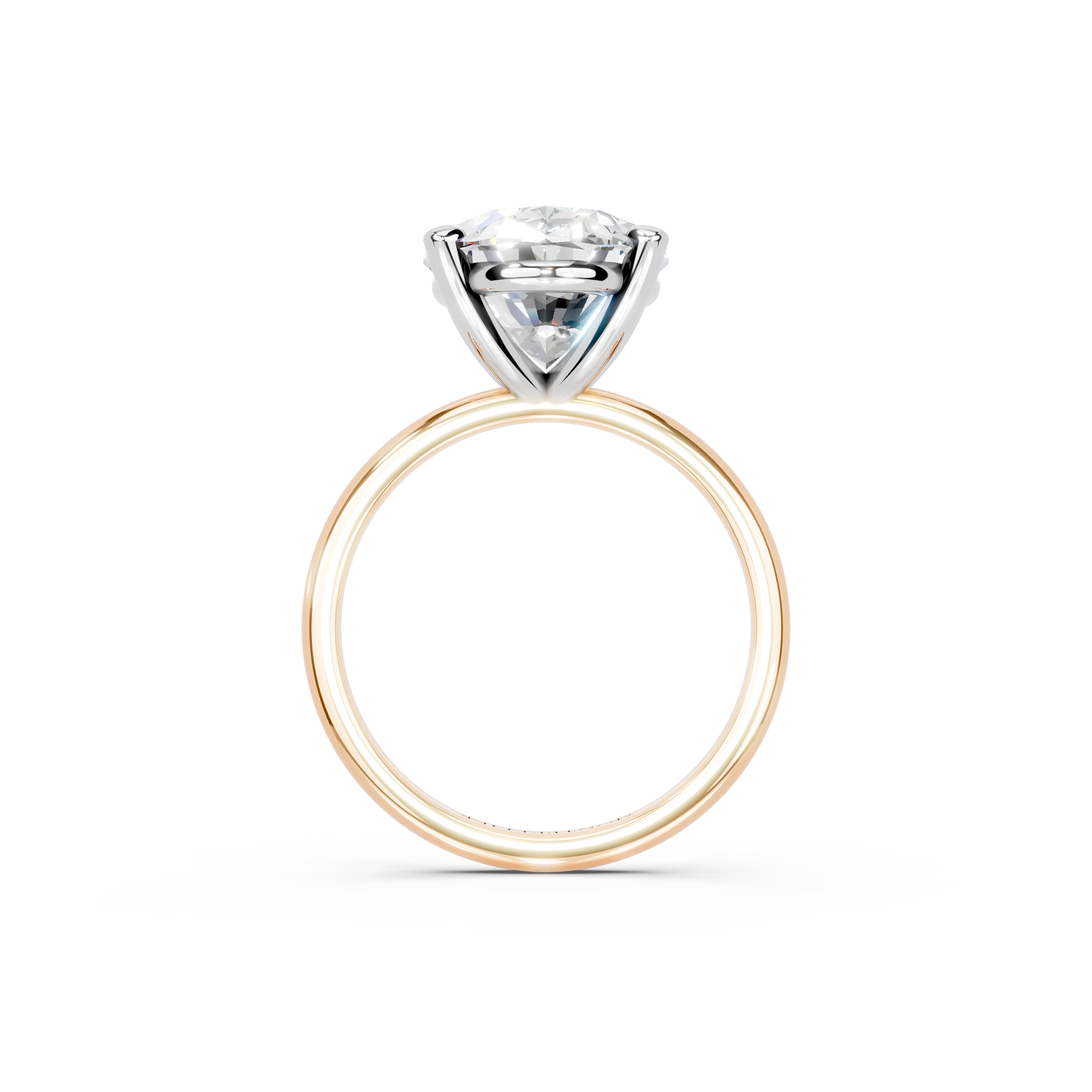 IGI 5.00ct Lab Grown Oval Diamond Solitaire Engagement Ring Platinum or 18ct Gold - The Montpellier Classic Oval