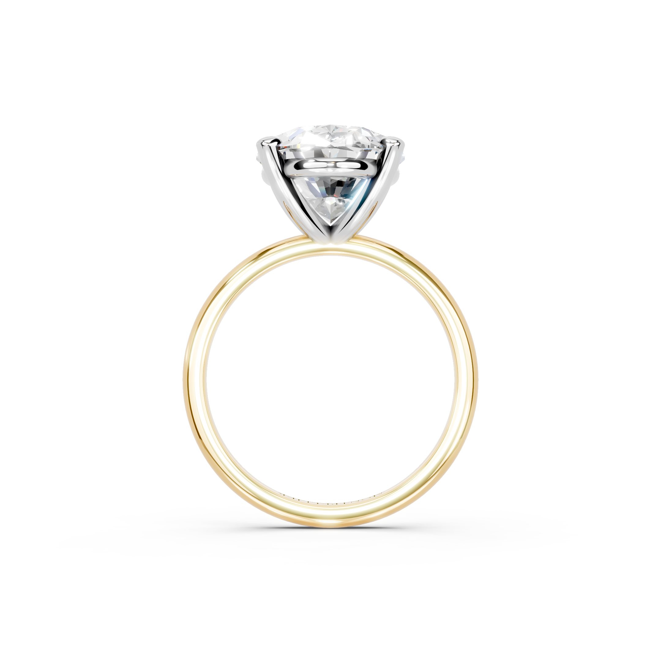 IGI 5.00ct Lab Grown Oval Diamond Solitaire Engagement Ring Platinum or 18ct Gold - The Montpellier Classic Oval
