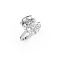 IGI 5.00ct Lab Grown Oval Diamond Solitaire Engagement Ring Platinum or 18ct Gold - The Montpellier Classic Oval