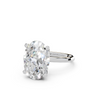 IGI 5.00ct Lab Grown Oval Diamond Solitaire Engagement Ring Platinum or 18ct Gold - The Montpellier Classic Oval