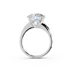 IGI 5.00ct Lab Grown Diamond Solitaire Engagement Ring - The Montpellier Tulip