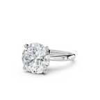 IGI 5.00ct Lab Grown Diamond Solitaire Engagement Ring - The Montpellier Tulip