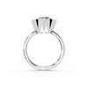 IGI 5.00ct Lab Grown Round Bezel Set Diamond Solitaire Engagement Ring Platinum or 18ct Gold