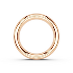 5.0mm Montpellier Fibonacci Wedding Band Platinum or 18ct Gold
