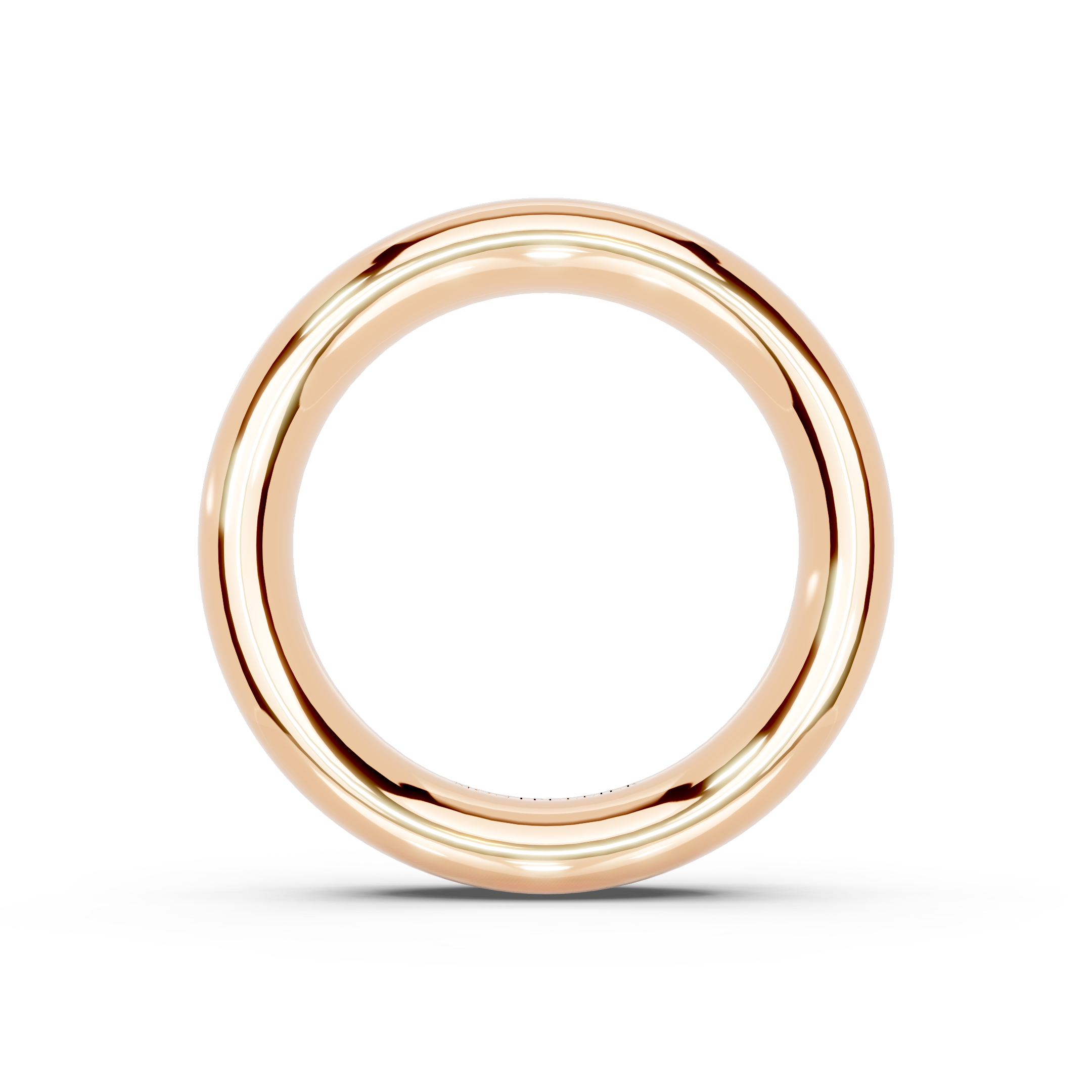 5.0mm Montpellier Fibonacci Wedding Band Platinum or 18ct Gold